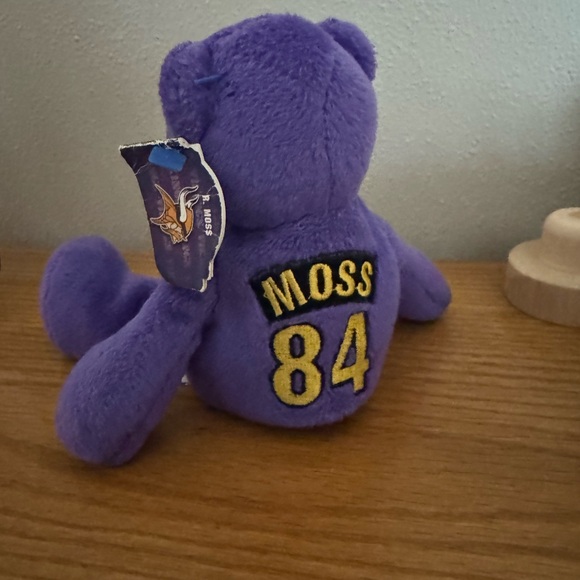 Minnesota Vikings Teddy Bear #84 Randy Moss - Picture 3 of 5